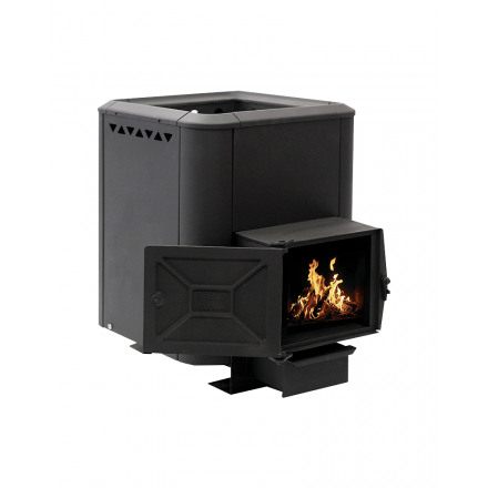 Печь банная Сибирь-15 с выносным топочным каналом (конвекционная) в Орше