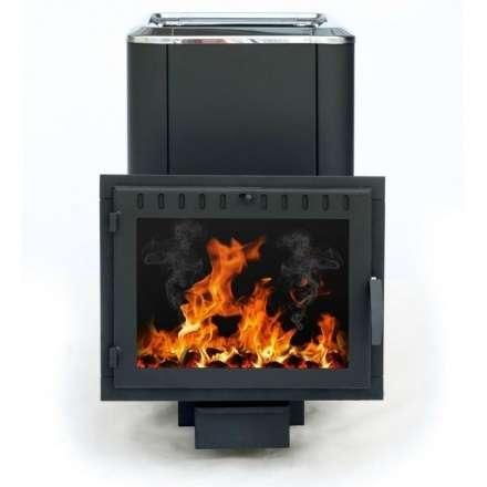 Печь банная Сибирь-18 (панорамное стекло, конвекционная) в Орше