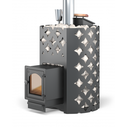 Банная печь ЭТНА 18 (ДТ-4С) ЗК Амазонка бай фото в Орше