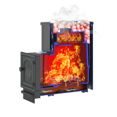 Печь для бани Везувий Сенсация 22 Антрацит (205) в Орше