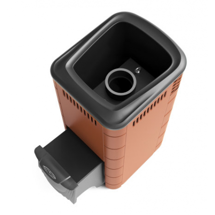 Печь для бани Термофор Каронада XXL Heavy Metal ДА терракота Амазонка бай фото в Орше