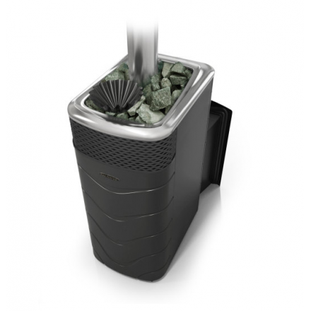 Печь для бани Термофор Гейзер Супер XXL Inox Витра ЗК антрацит Амазонка бай фото в Орше