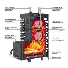 Печь для бани Везувий ASTON 20 в Орше