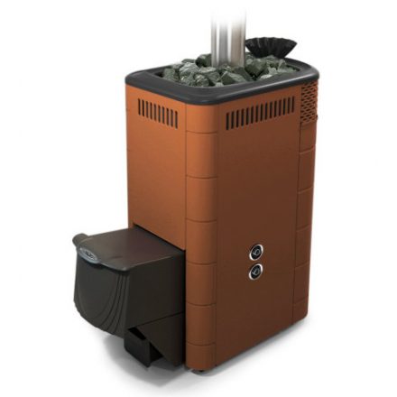 Печь для бани Термофор Гейзер XXL 2017 Carbon ДА ЗК ТО терракота Амазонка бай фото в Орше