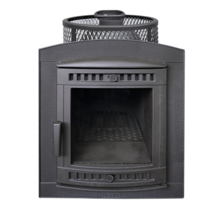 Банная печь ProMetall Атмосфера М короткий топливный тоннель сетка нержавейка купить в Орше