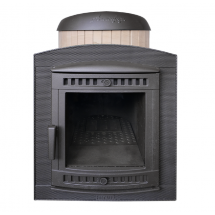 Банная печь ProMetall Атмосфера Про Ламели Окаменевшее дерево перенесённый рисунок Амазонка бай фото в Орше