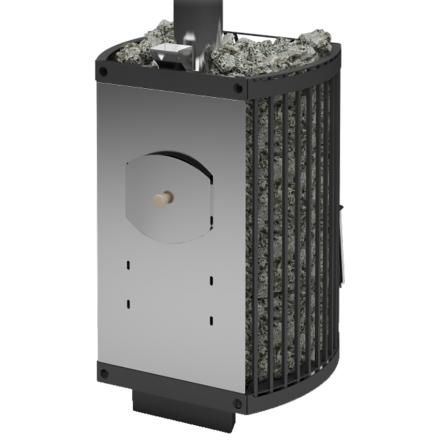 Печь для бани Теплодар Домна-Сетка 20 ЛК Панорама в Орше