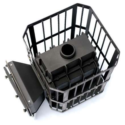 Печь банная Сибирь-24 с каминной дверцей в Орше