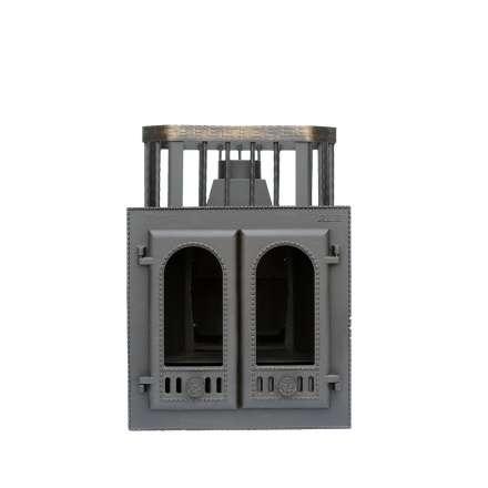 Печь банная Сибирь-24 с двухстворчатой каминной дверцей в Орше