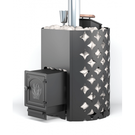 Банная печь ЭТНА 24 (ДТ-4) Закрытая каменка Амазонка бай фото в Орше