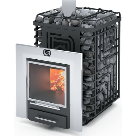 Печь для бани Теплодар Сибирский Утес-20 ЛП Профи Панорама Амазонка бай фото в Орше