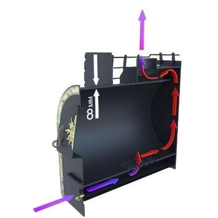Печь для бани Царь-печи Царь-Забава в Орше