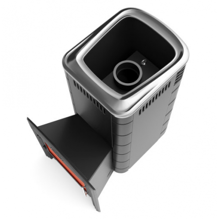 Печь для бани Термофор Каронада XXL Heavy Metal Витра антрацит Амазонка бай фото в Орше