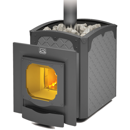 Печь для бани Теплодар Былина-24Ч Панорама Амазонка бай фото в Орше