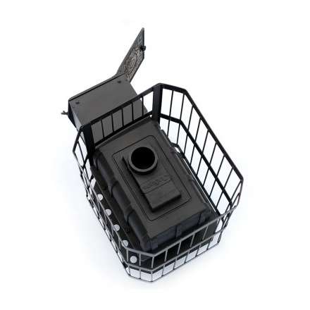 Печь банная чугунная СИБИРЬ-18 чугунная дверка (сетка) в Орше