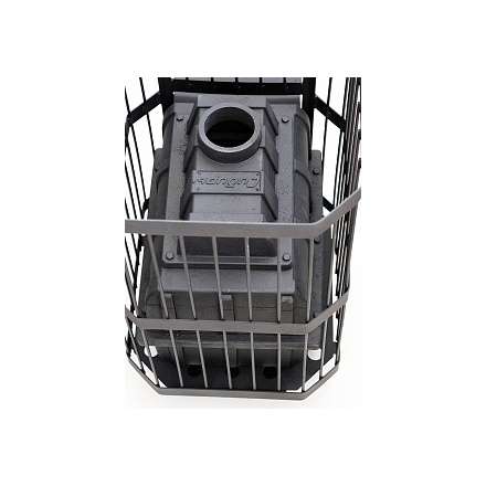 Печь банная Сибирь-24 (панорамное стекло, сетка квадрат) в Орше