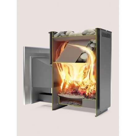 Печь для бани Теплодар СИБИРЬ-30 ЛНЗП Профи Панорама в Орше