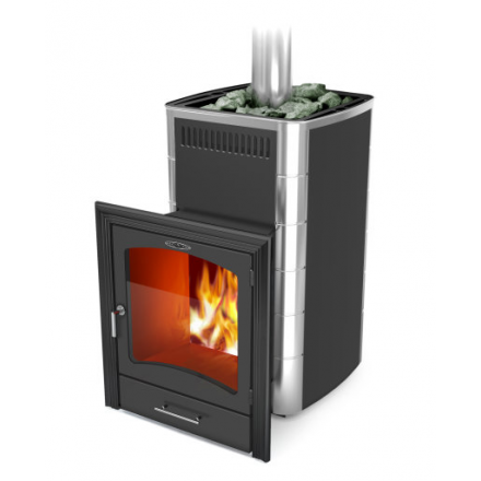 Печь для бани Термофор Калина II Inox БСЭ антрацит НВ ПРА Амазонка бай фото в Орше