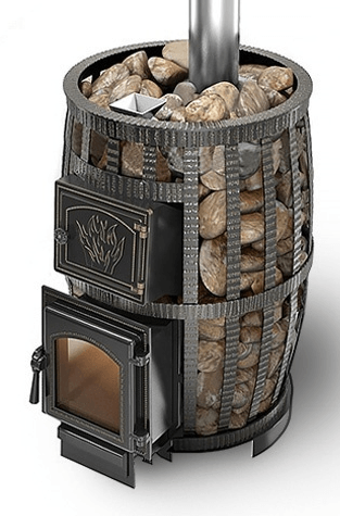 Печь для бани Везувий Легенда Русский Пар Ковка 18 (270) б/в в Орше