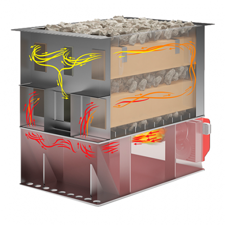 Печь-каменка КомПар BS1 в Орше