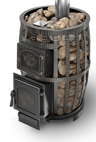 Печь для бани Везувий Легенда Русский Пар Ковка 18 (271) б/в Амазонка бай фото в Орше