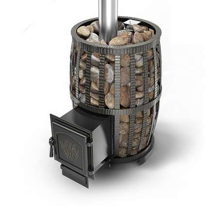 Печь для бани Везувий Легенда Русский Пар Ковка 30 (271) в Орше