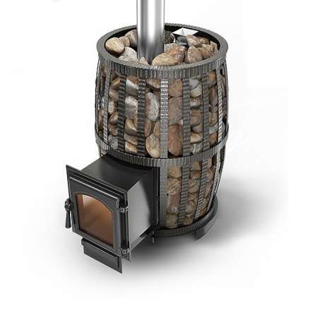 Печь для бани Везувий Легенда Русский Пар Ковка 30 (270) в Орше