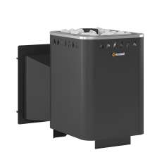 Печь для бани Везувий Русичъ Антрацит 16 Панорама в Орше