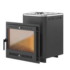 Печь для бани Везувий Русичъ Антрацит 16 Панорама Амазонка бай фото в Орше