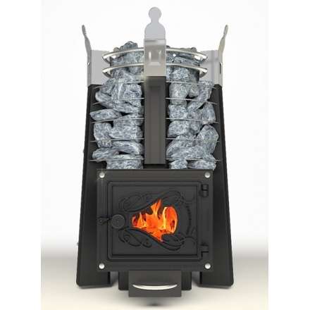 Печь для бани Добросталь Августа стоун стронг со стеклянной дверкой Амазонка бай фото в Орше