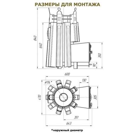 Печь для бани Добросталь Августа стронг в Орше