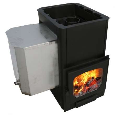 Печь для бани Варвара Мини навесн. пан. дверь укор. топка купить в Орше