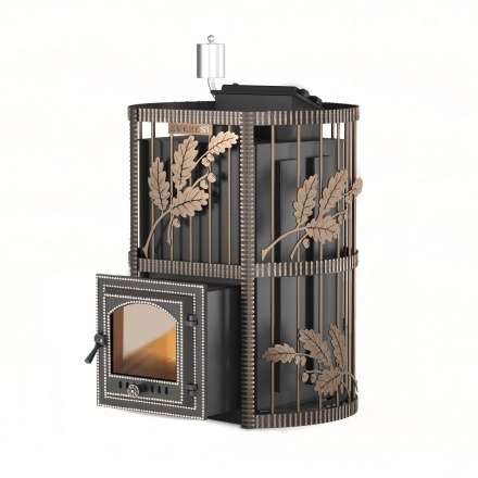 Печь для бани Везувий Эверест Inox 15 (210) Ковка Амазонка бай фото в Орше