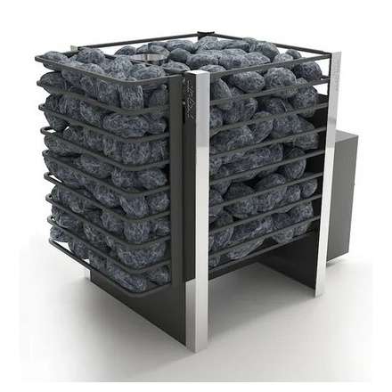 Печь для бани Добросталь Жара-люкс 20 панорамная дверка в Орше