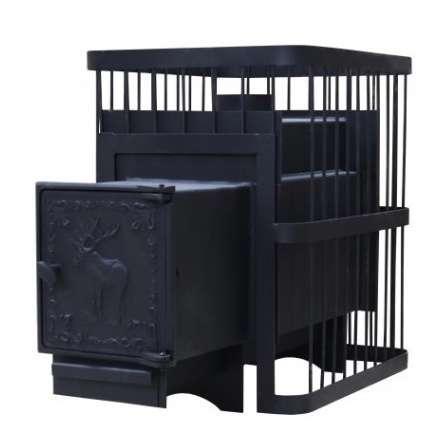 Печь банная ComfortProm РЕТРО СТАЛЬ 8 мм 26 м3 купить в Орше