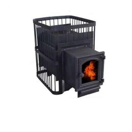 Печь банная ComfortProm РЕТРО  СТАЛЬ 8 мм стекло 26 м3 купить в Орше