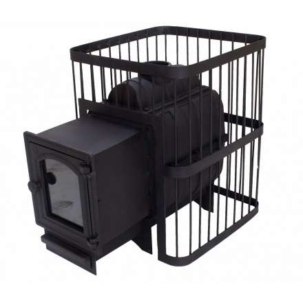 Печь банная ComfortProm РЕТРО ЧУГУН стекло 20 м3 купить в Орше