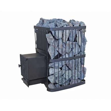 Печь банная ComfortProm "РЕТРО" ПРЕМИУМ ЧУГУН закр. каменка 26 м3 Амазонка бай фото в Орше