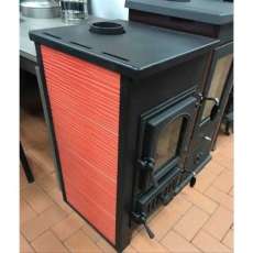 Купить Печь-камин Везувий ПК-01 (270) красная 9 кВт в Орше в Орше