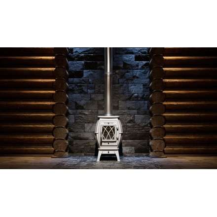 Купить Печь-камин Печь-камин ProMetall Бахта (черная) чугун в Орше Амазонка бай фото в Орше