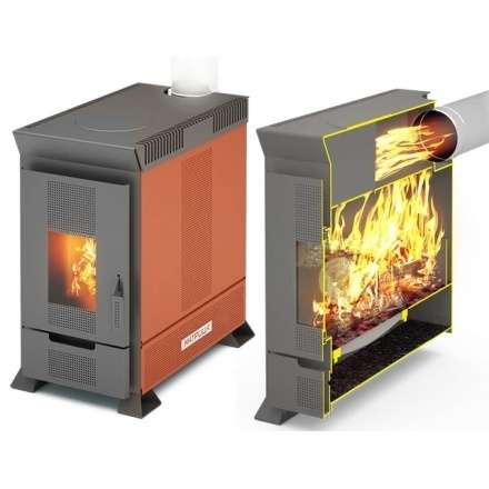 Отопительная печь Теплодар Матрица 200 в Орше