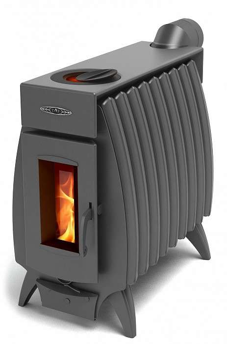 Отопительная печь Термофор Огонь-батарея 9 антрацит Амазонка бай фото в Орше