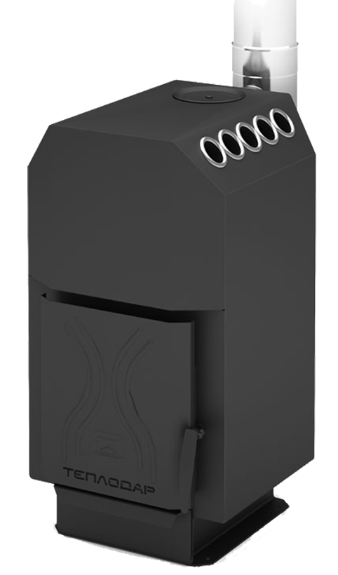 Отопительная печь Теплодар ТОП-140 ДС Амазонка бай фото в Орше