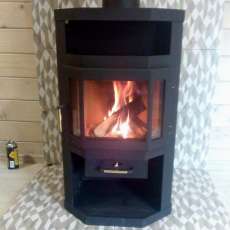 Купить камин со стеклом Мета-Бел Ока в Орше фото в Орше