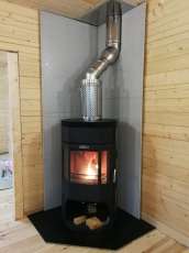 Недорогой камин с отделкой шамотом Сибирь 12 фото в интерьере в Орше