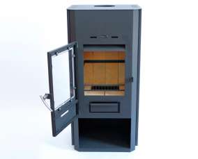 Недорогой камин с дровницей Сибирь 8 фото в Орше