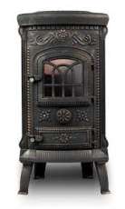 Купить Печь-камин NORDflam Verdo patine в интерьере в Орше Амазонка бай фото в Орше