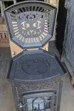 Купить Печь-камин NORDflam Verdo patine в интерьере в Орше Амазонка бай фото в Орше