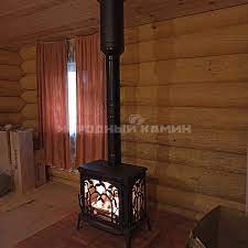 Купить Печь-камин NORDflam Arica в интерьере в Орше Амазонка бай фото в Орше