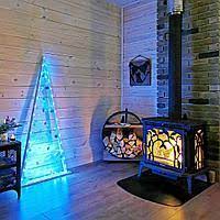 Купить Печь-камин NORDflam Arica в интерьере в Орше Амазонка бай фото в Орше